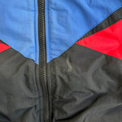 J- Vintage New England Patriots NFL Embroidered Logo Zip Up Winter Jacket - XL