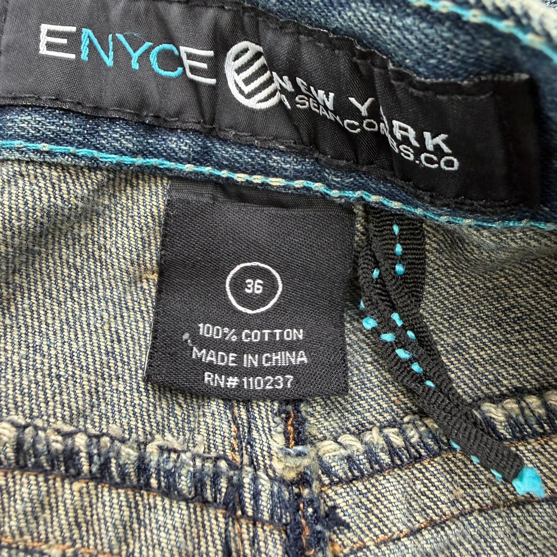 J- Vintage Enyce New York Denim Jorts - 36 waist 13.5 inseam