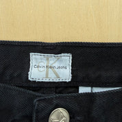 J- Vintage Calvin Klein Black Denim Jorts - 32 waist 8.5 inseam