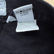 J- Vintage Calvin Klein Black Denim Jorts - 32 waist 8.5 inseam