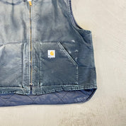 F- Carhartt Insulated Black Workwear Vest