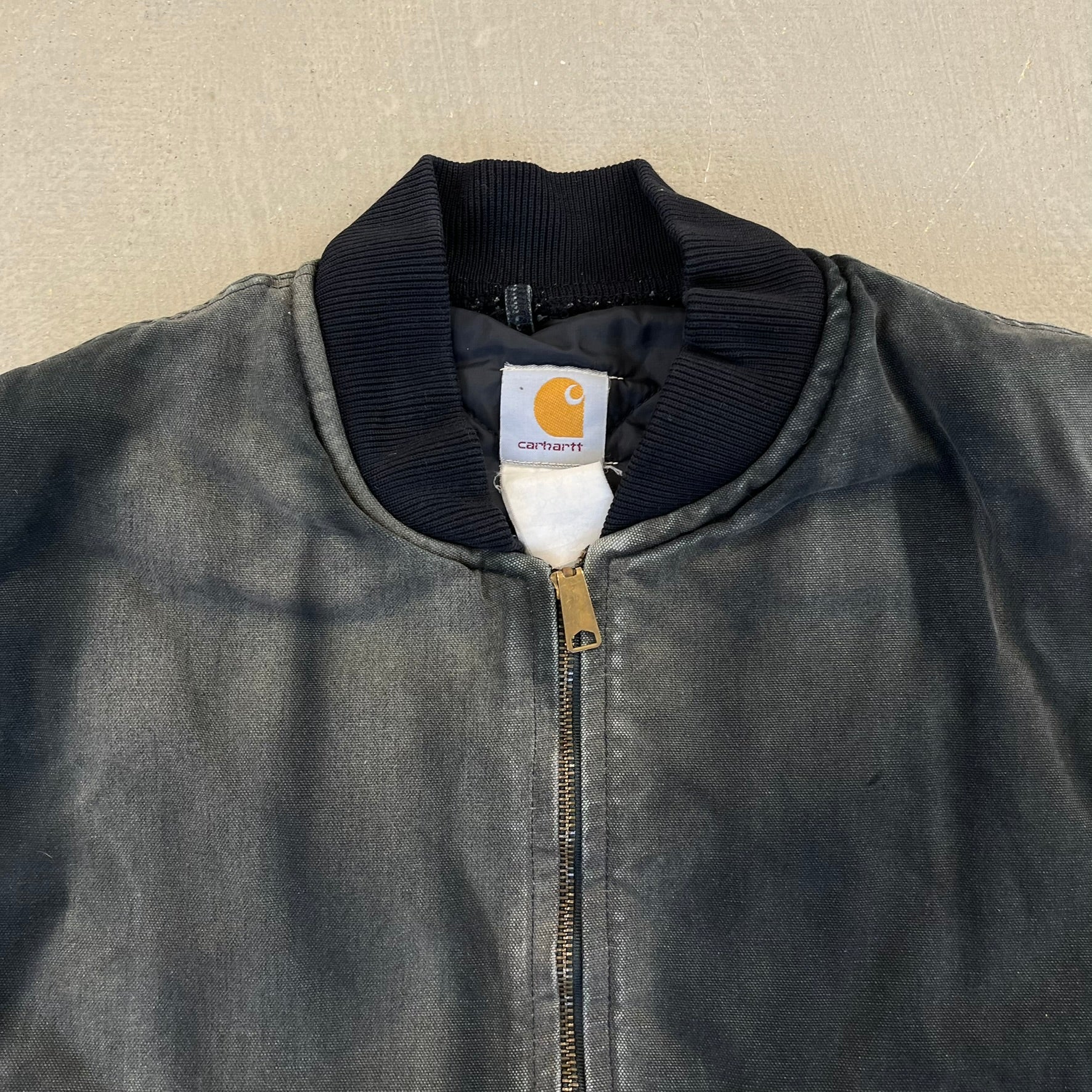 F- Carhartt Insulated Black Workwear Vest