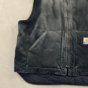 F- Carhartt Insulated Black Workwear Vest