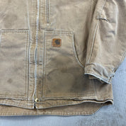 F- Carhartt Insulated Detroit Dark Tan Work Jacket
