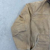 F- Carhartt Insulated Detroit Dark Tan Work Jacket
