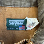 J- Vintage 90s SafTbak Made In USA Canvas Hunting Jacket - L