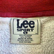 J- Vintage 90s San Francisco 49ers NFL Lee Embroidered Logo & Text Crewneck - L