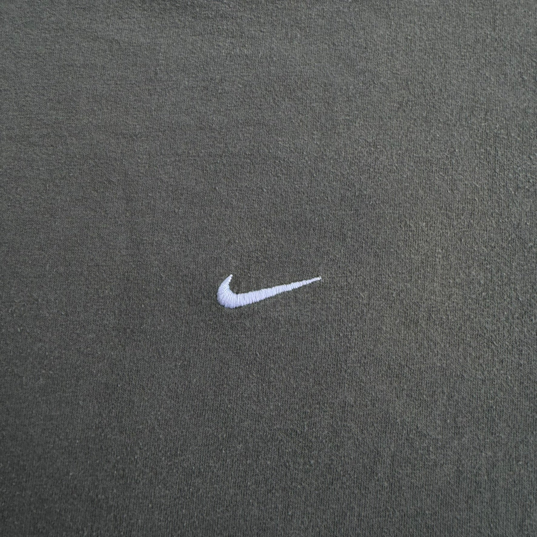 J- Vintage Nike Embroidered Chest Swoosh Tee - XL