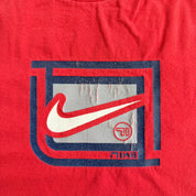 J- Vintage Nike Swoosh & Text Graphic Made In Canada Tee - L