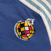 J- Vintage Adidas Royal Spanish Football Federation Embroidered Logo Tee - XL