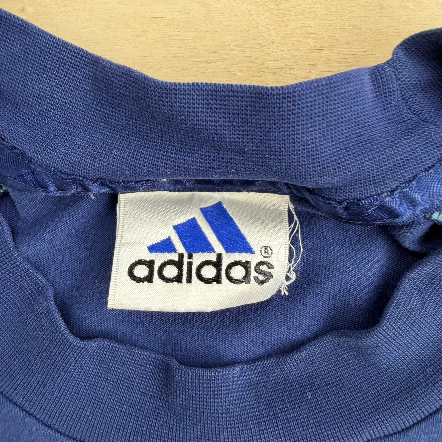 J- Vintage Adidas Royal Spanish Football Federation Embroidered Logo Tee - XL