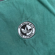 J- Vintage Adidas The Brand With Three Stripes Embroidered Logo Tee - XL