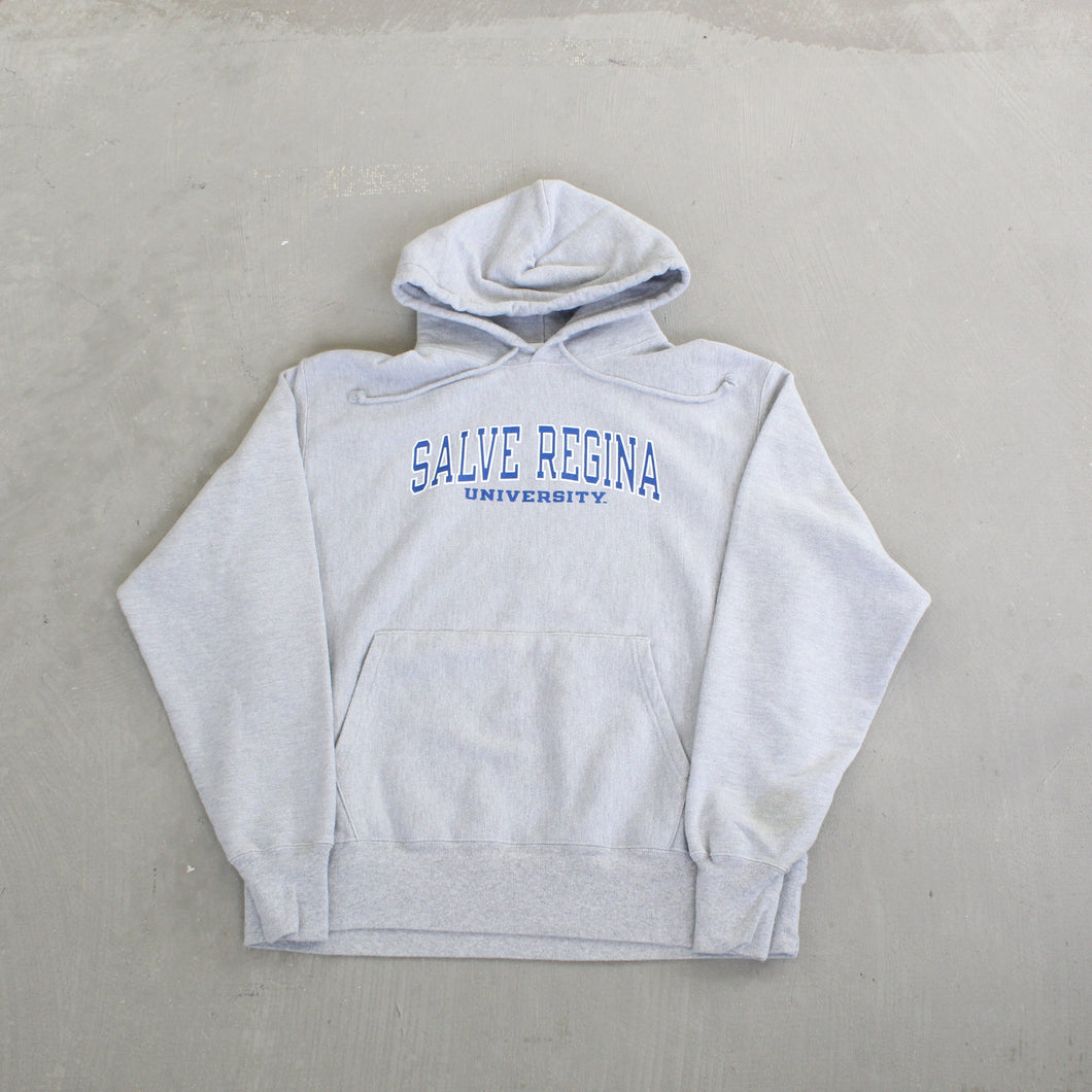 F- Vintage Champion Reverse Weave Salve Regina University Text Hoodie