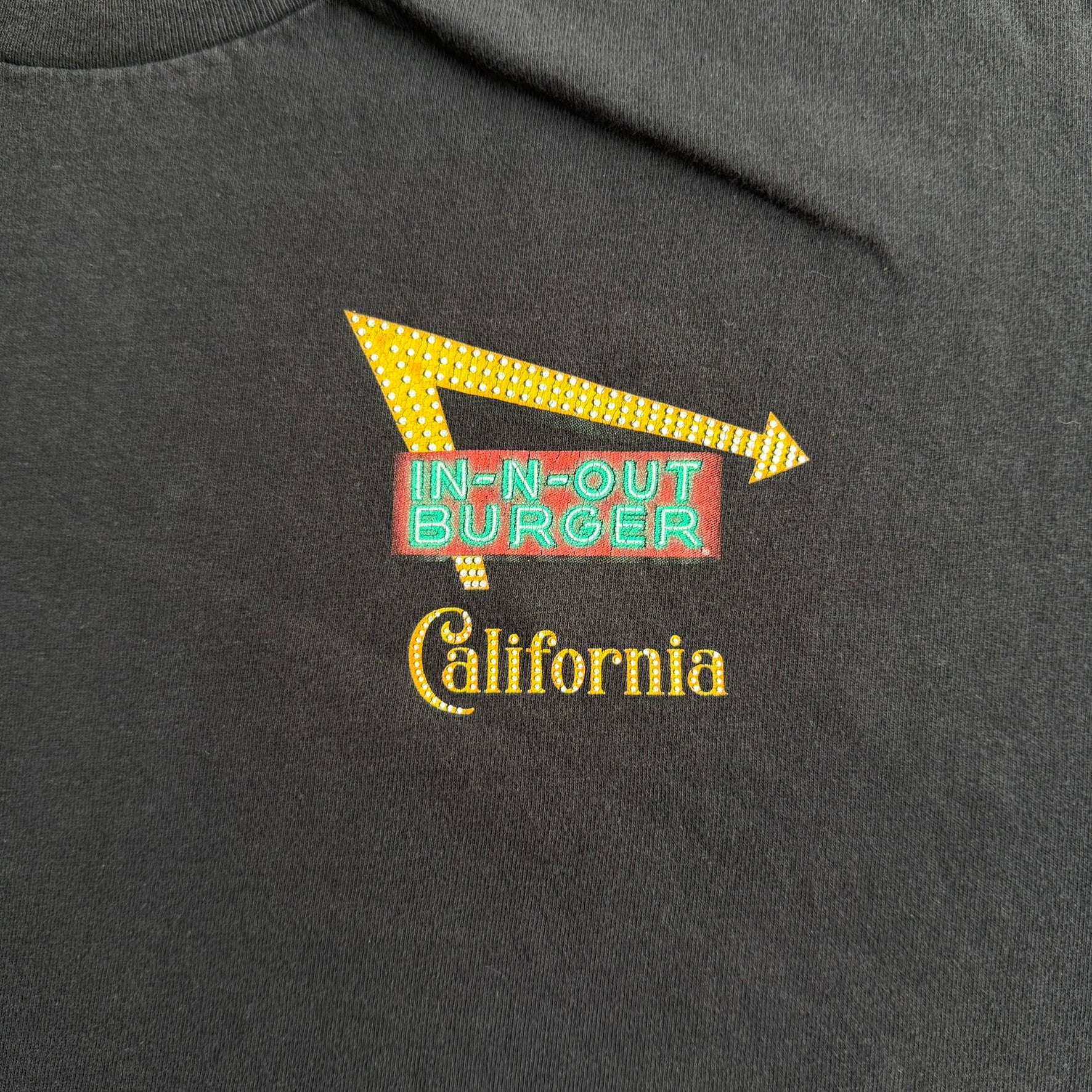 J- In & Out Burger California Graphic Tee - L