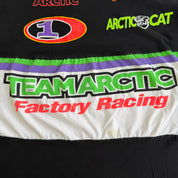 J- Vintage 90s Team Artic Factory Racing Jumbo Print Graphic Made In USA Tee - XL