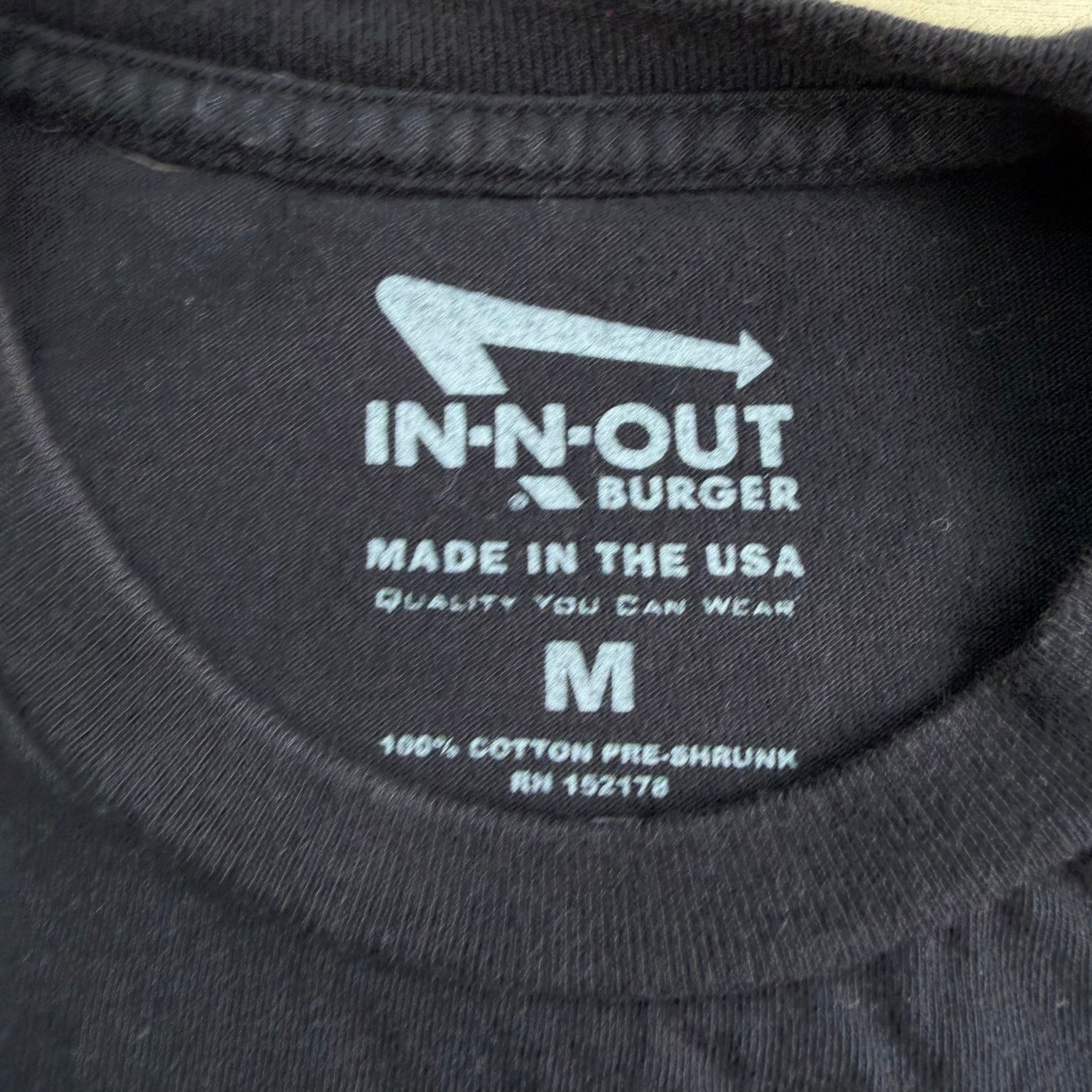 J- In & Out Burger California Graphic Tee - M