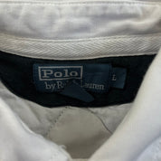 F- Ralph Lauren Polo Black Elbow Pad Rugby Shirt