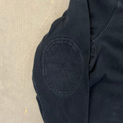 F- Ralph Lauren Polo Black Elbow Pad Rugby Shirt