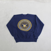 F- Vintage United States Navy Reflective Graphic Crewneck