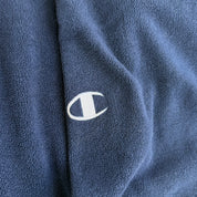 J- Vintage Dallas Cowboys NFL Champion Embroidered Text Quarter Zip Pullover Polar Fleece - XL