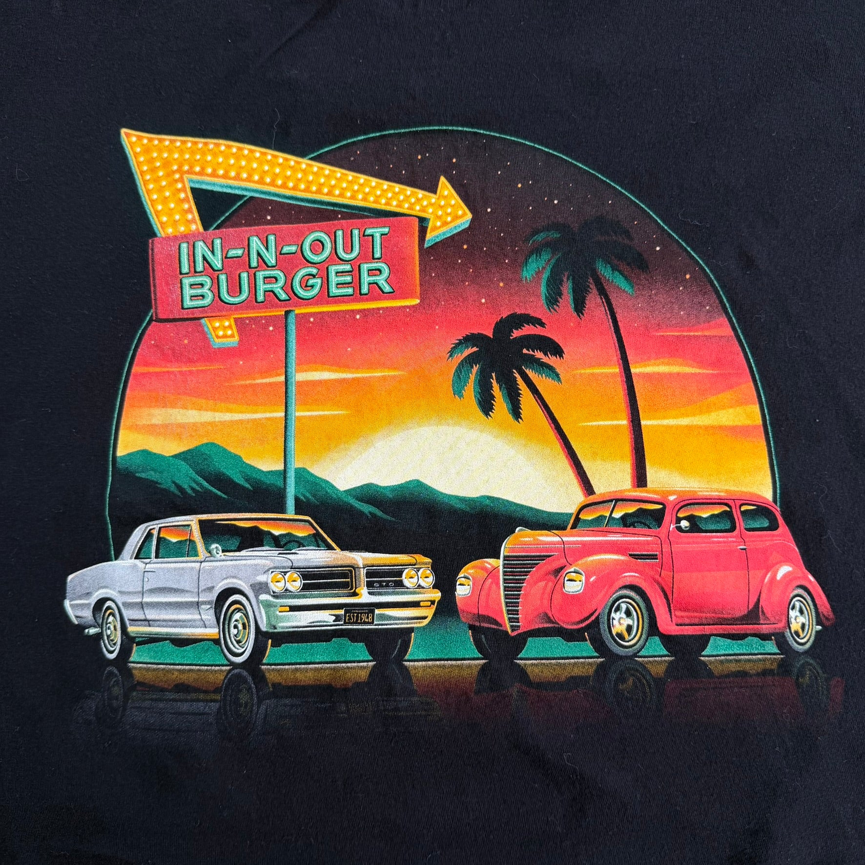 J- In & Out Burger Las Vegas Graphic Tee - 2XL