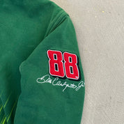 F- Vintage Nascar Amp Energy Dale Earnhardt Jr Heavy Zip Up Hoodie