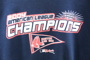 Z - Vintage 2004 MLB Boston Red Sox American League Champions Crewneck