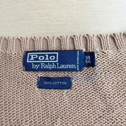 J- Vintage Polo RL Embroidered Logo Knit Sweater Vest - 3XL