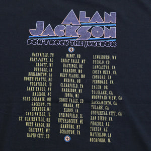 F- Vintage 92' Alan Jackson Don't Rock The Jukebox Tour Picture Single Stitch Tee