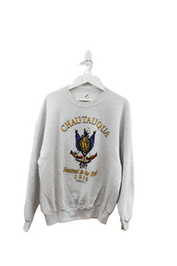 Z - Vintage 1995 Chautauqua Festival In The Park Jerzees tag Crewneck