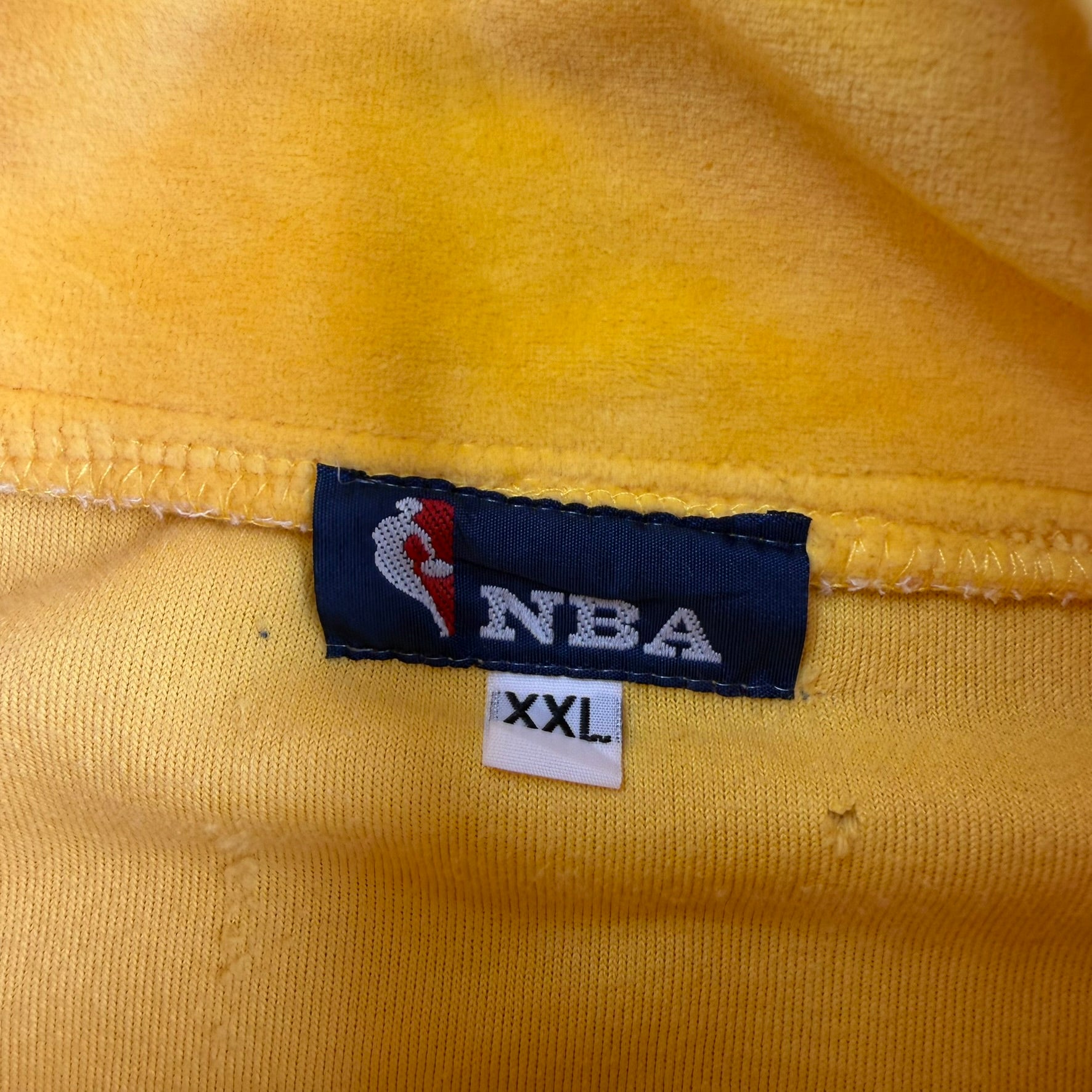 J- Vintage Los Angeles Lakers NBA Kobe Bryant 8 Velour Track Jacket - 2XL