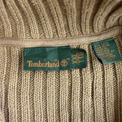 J- Vintage Timberland Zip Up Knit Sweater - 2XL