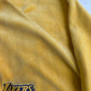 J- Vintage Los Angeles Lakers NBA Kobe Bryant 8 Velour Track Jacket - 2XL