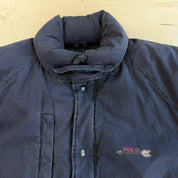 J- Vintage 90s Polo Ralph Lauren Indian Head Down Jacket Made In USA - L