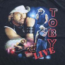Load image into Gallery viewer, F-  2005 Toby Keith Honky Tonk U Screen Play Picture Tour Tee
