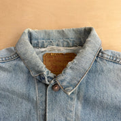 J- Vintage Levi's Orange Tab 70515 0212 Regular Fit Trucker Denim Jacket - 44 (fits L)