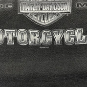F- Vintage '00 Harley Davidson Ellington Ct. Text Crewneck
