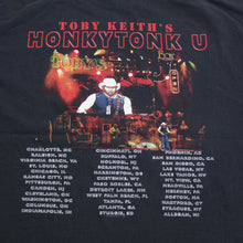 Load image into Gallery viewer, F-  2005 Toby Keith Honky Tonk U Screen Play Picture Tour Tee
