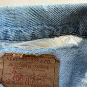 J- Vintage Levi's Orange Tab 70515 0212 Regular Fit Trucker Denim Jacket - 44 (fits L)
