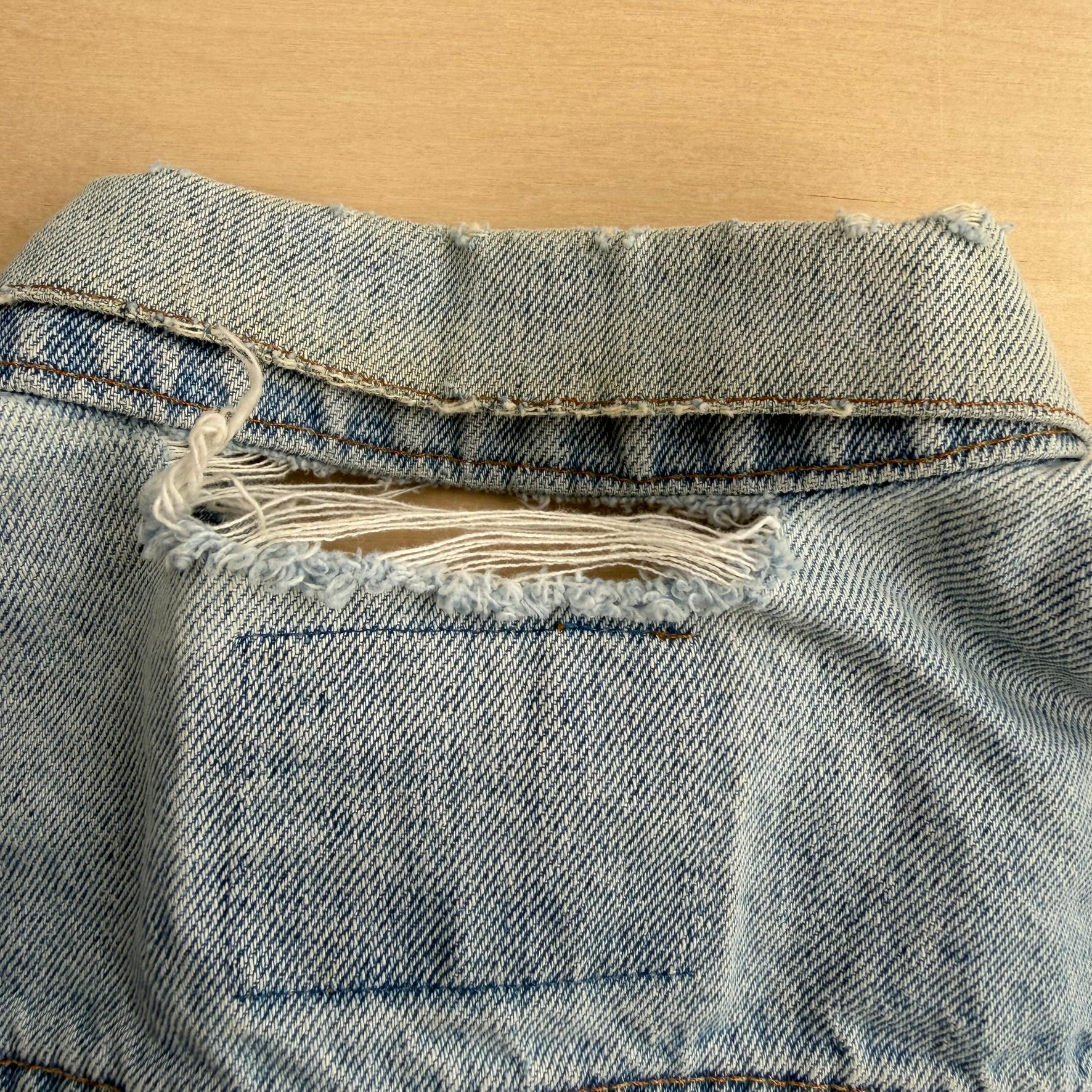J- Vintage Levi's Orange Tab 70515 0212 Regular Fit Trucker Denim Jacket - 44 (fits L)