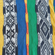 J- Vintage Sandro Pozzi Patterned Knit Sweater - XL