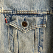 J- Vintage Levi's 75505 0212 Made In Canada Trucker Denim Jacket - 46 (fits L)