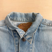 J- Vintage Levi's 75505 0212 Made In Canada Trucker Denim Jacket - 46 (fits L)