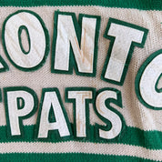 J- Vintage Toronto Maple Leafs NHL St Pats CCM Knit Sweater - M