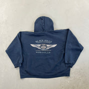 F- '13 Harley Davidson Rapid City Graphic Hoodie