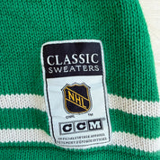 J- Vintage Toronto Maple Leafs NHL St Pats CCM Knit Sweater - M