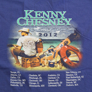 F- 2012 Kenny Chesney Brother Of The Sun Picture Tour Tee