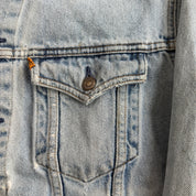 J- Vintage Levi's Orange Tab 70515 0212 Trucker Denim Jacket - 44 (fits L)