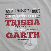 Load image into Gallery viewer, F- Trisha Yearwood Hit After Hit World Tour w/ Garth Brooks Country Music Tee
