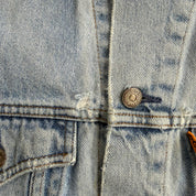 J- Vintage Levi's Orange Tab 70515 0212 Trucker Denim Jacket - 44 (fits L)